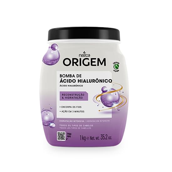 Imagem de Creme de tratamento origem 1kg bomba ácido hialurônico