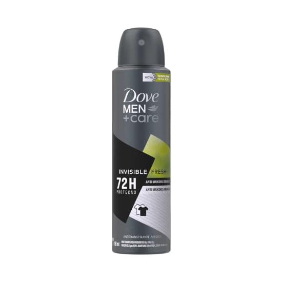 Imagem de Desodorante antitranspirante aerossol invisible fresh 72h dove men+care 87g