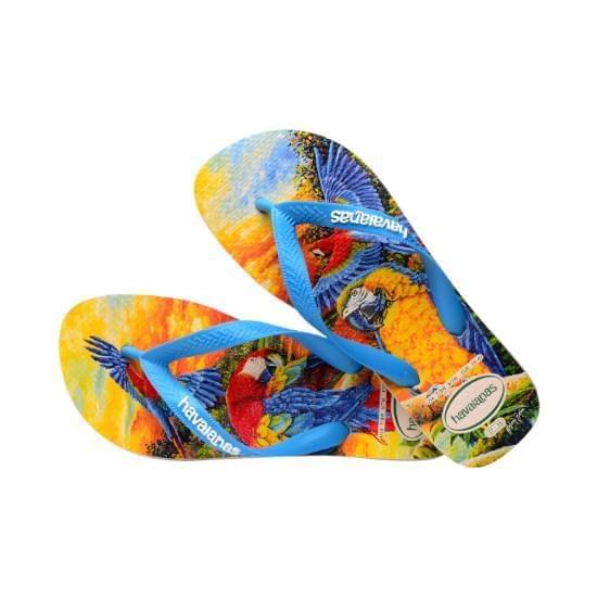 Imagem de Sandália havaianas masculina bei bege palha 41/42