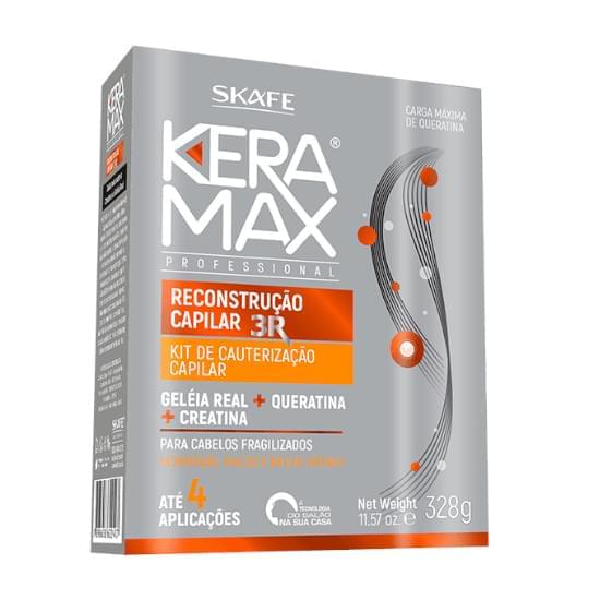 Imagem de Skafe kit keramax reconstrução capilar 328g