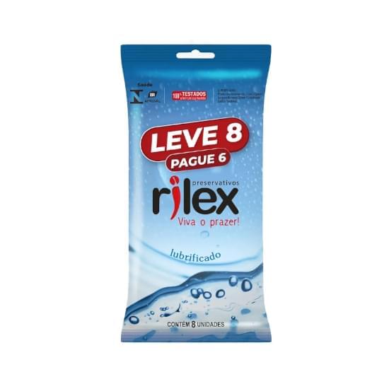 Imagem de Preservativo rilex lubrificado leve 8 pague 6 unidades