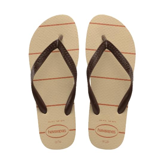 Imagem de Sandalia havaiana masculina color essentia areia 45/46