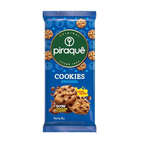 Imagem de Biscoito cookie baunilha piraquê pacote 40g display com 12 unidades