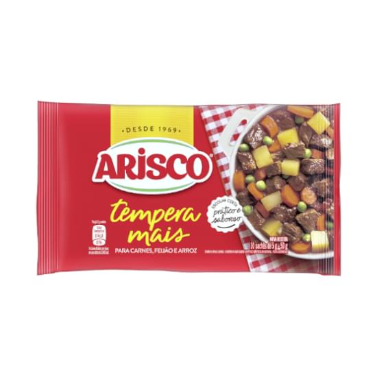 Imagem de Arisco tempero em po carnes sc 10x5g