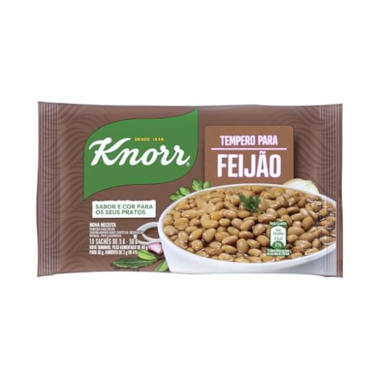 Imagem de Knorr tempero em po feijao sc 10x5g