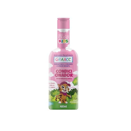 Imagem de Condicionador graacc muriel kids menina suave 480ml