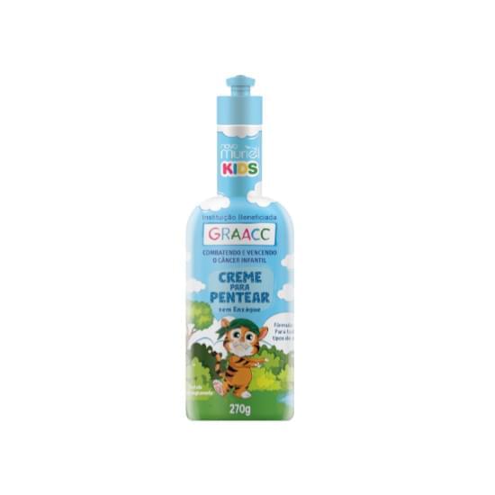 Imagem de Creme para pentear graacc muriel kids menino suave 270g