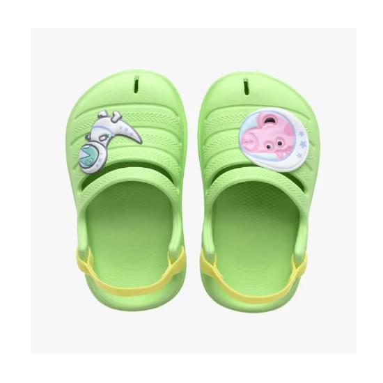 Imagem de Sandália havaianas baby clog peppa pig citronela 23/24