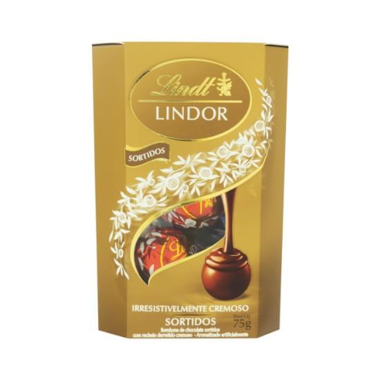 Imagem de Bombom de chocolate italiano sortido lindt caixa 75g