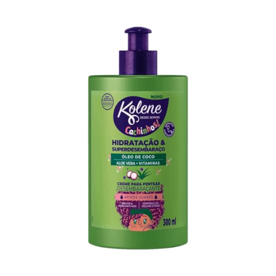 Imagem de Creme para pentear infantil kolene cachinhos 300ml