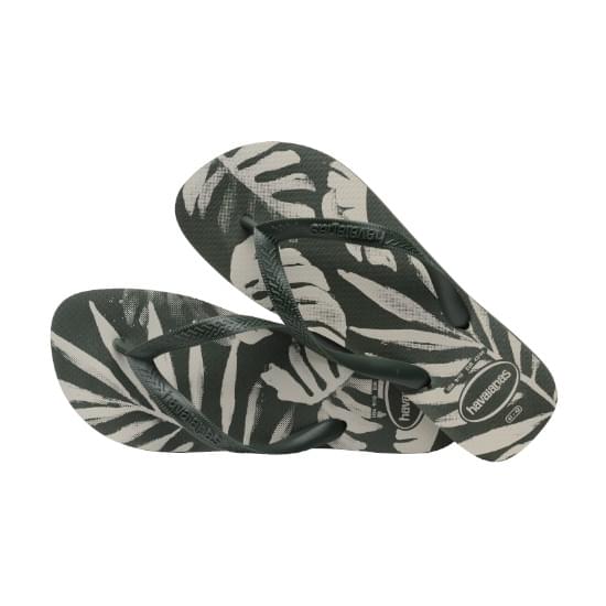 Imagem de Sandália havaianas masculino aloha verde olive/verde olive 37/38