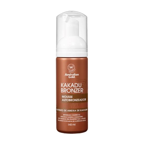 Imagem de Mousse autobronzeador australian gold kakadu bronzer 140ml