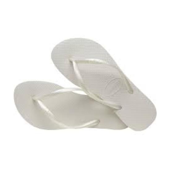 Imagem de Sandália havaianas feminina slim branco 25/26