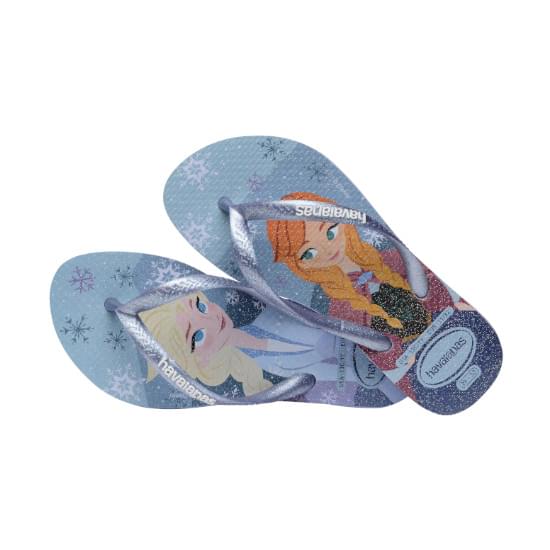 Imagem de Sandalias havaianas kids slim princess brisa lilas 27/28