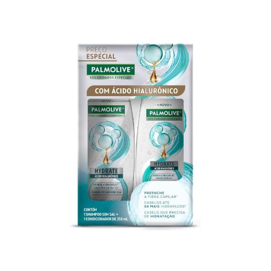 Imagem de Kit shampoo + condicionador palmolive sos cuidados especiais hydrate 350ml cada