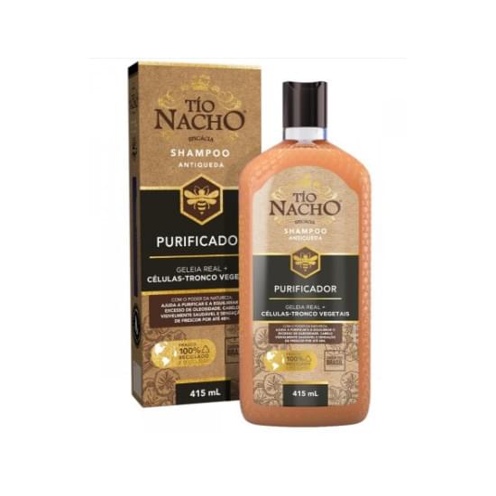 Imagem de Shampoo purificador tío nacho antiqueda 415ml