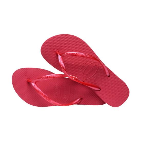 Imagem de Sandália havaianas feminina slim pink fever 37/38