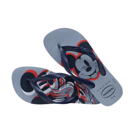 Imagem de Sandalia havaiana masculina top disney vento 31/32