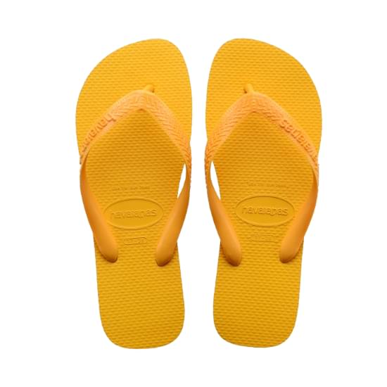 Imagem de Sandália havaianas unissex top amarelo pop 37/38