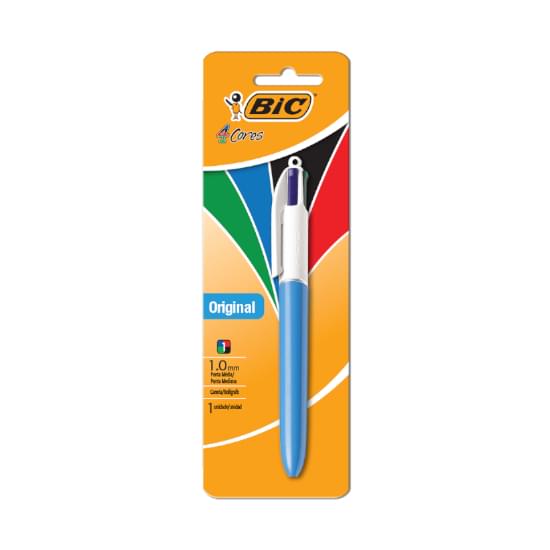 Imagem de Caneta bic média 4 cores em 1 1.0mm