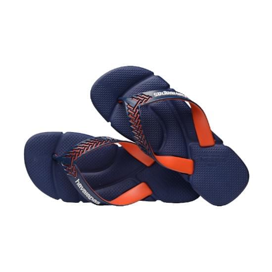 Imagem de Sandálias havaianas masculina power 2.0 marinho/marinho/branco 45/46