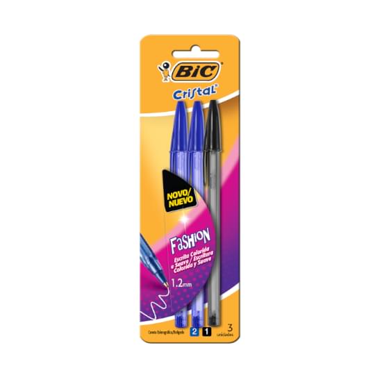 Imagem de Caneta bic cristal 1.2 2az/1pt