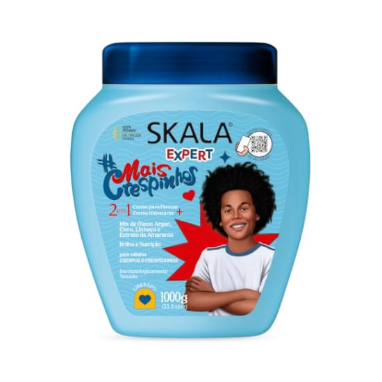 Imagem de Creme de tratamento skala expert #maiscrespinhos kids 2 em 1 1kg