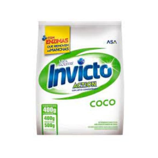 Imagem de Dt po invicto sc 400g coco m26