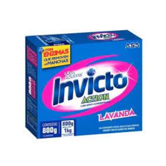 Imagem de Lava roupa invicto 800g lavanda