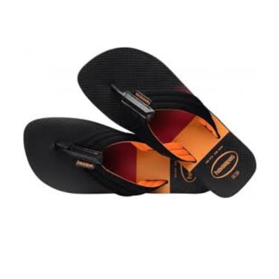 Imagem de Sandália havaianas masculina urban print preto 37/38