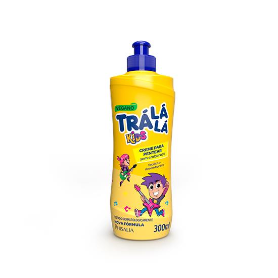 Imagem de Creme para pentear infantil trá lá lá kids desembaraçante 300ml