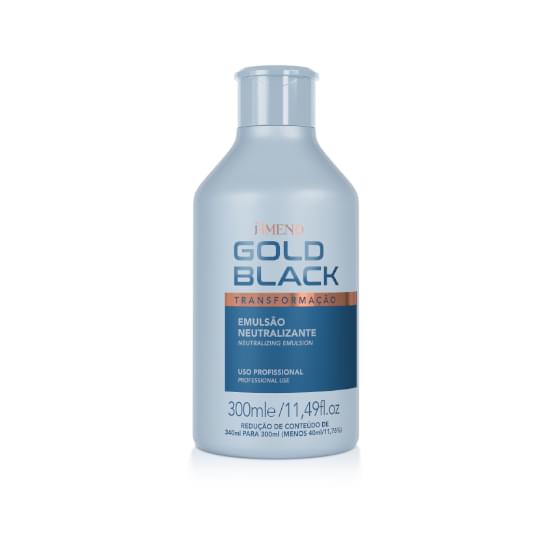 Imagem de Emulsão neutralizante amend gold black 300ml