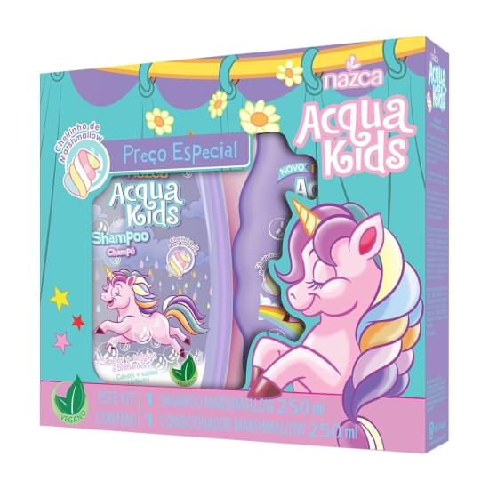 Imagem de Acqua kids kit shampoo+condicionador marshmallow 250ml