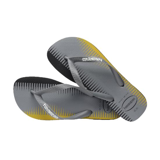 Imagem de Sandália havaianas masculino trend preto/cinza aço 37/38