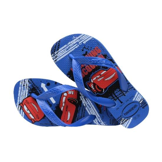 Imagem de Sandália havaianas infantil kids cars azul estrela/azul estrela 29/30