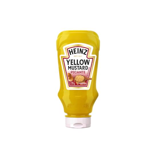 Imagem de Mostarda amarela picante heinz squeeze 220g