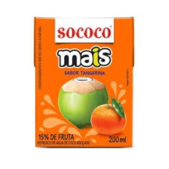 Imagem de Água de coco sococo mais tangerina 200ml