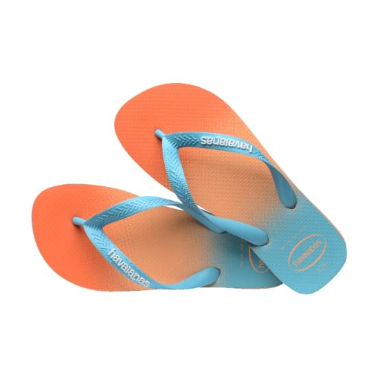 Imagem de Sandália havaianas feminina top fashion pêssego 39/40