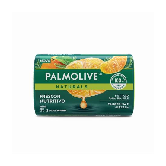 Imagem de Sabonete em barra palmolive naturals tangerina e alecrim 85g