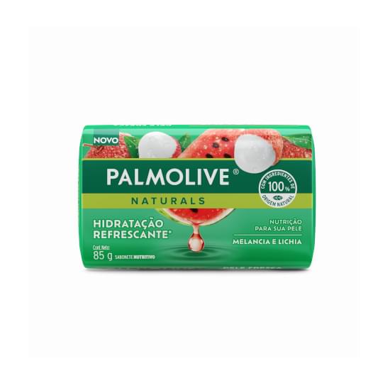 Imagem de Sabonete em barra palmolive naturals melancia e lichia 85g