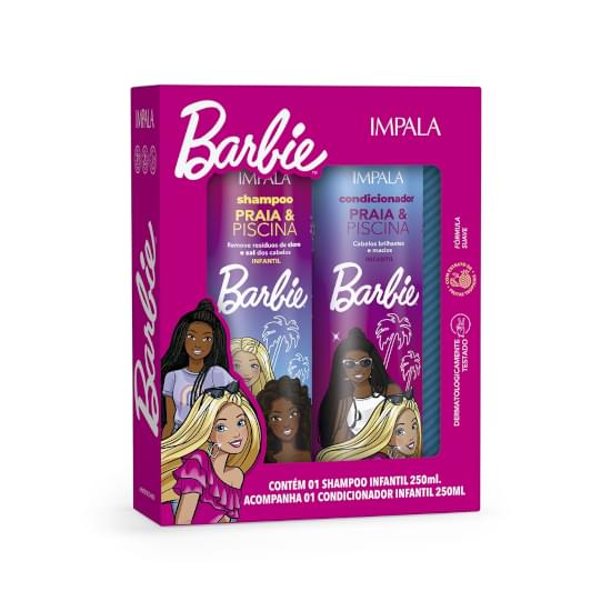 Imagem de Kit barbie shampoo+condicionador cachos do poder 250ml