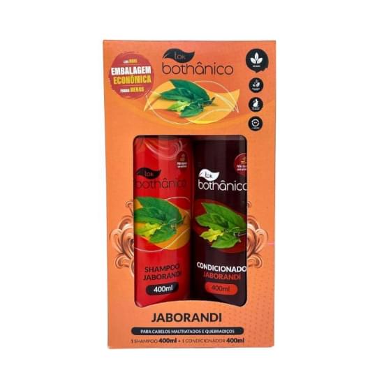 Imagem de Tok bothanico kit shampoo+condicionador 400ml jaborandi