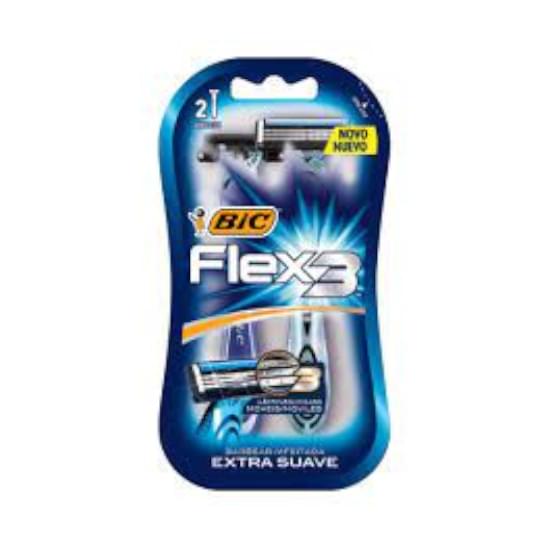 Imagem de Aparelho de barbear bic flex 3 extra suave | com 12 unidades