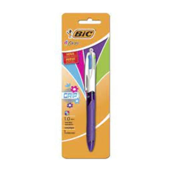 Imagem de Caneta bic 4 cores grip fashion 1.0