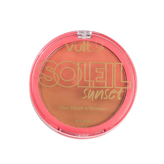 Imagem de Pó compacto vult make bronzer soleil sunset 6g