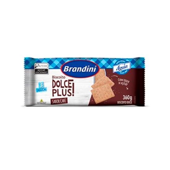 Imagem de Biscoito brandini dolce plus café 360g