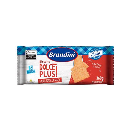 Imagem de Biscoito brandini dolce plus torta de maçã 360g