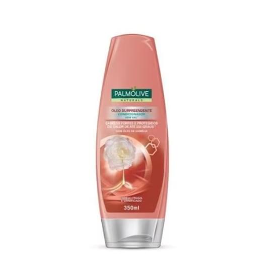 Imagem de Condicionador palmolive óleo de rícino e óleo de rosas 350ml