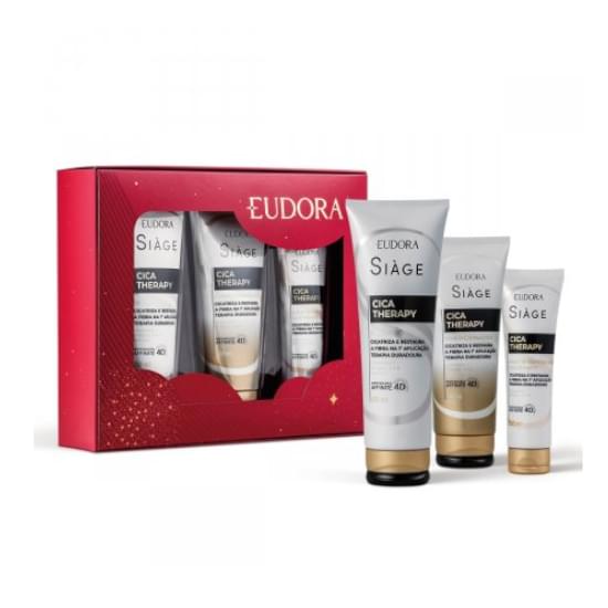 Imagem de Kit presente natal 2023 siàge cica-therapy shampoo+condicionador+leave-in