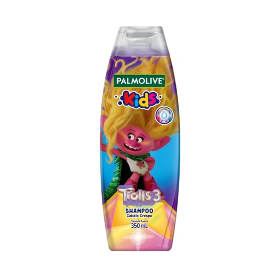 Imagem de Shampoo para crianças palmolive kids trolls 3  para cabelo crespo 350ml